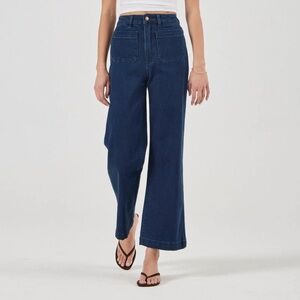 ROLLAs Sailor Jean - Dark Stone- High Rise Wide Leg- Size 31